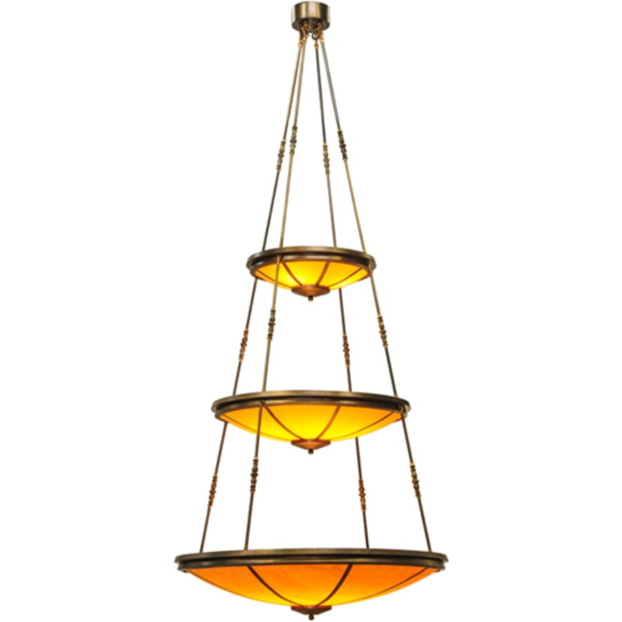 Meyda Tiffany Commerce 17 Light 47" Wide Pendant