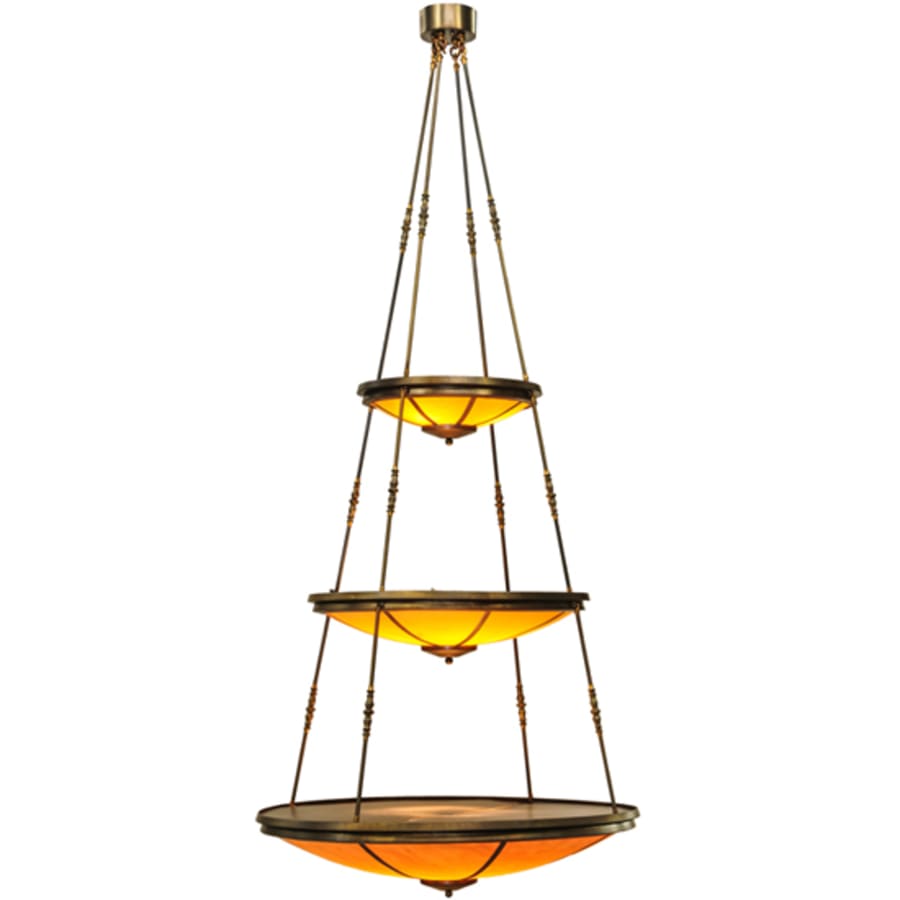 Meyda Tiffany Commerce 17 Light 47" Wide Pendant
