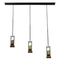 Meyda Tiffany Grand Terrace 3 Light 6" Wide Pillar Candle Multi Light Pendant
