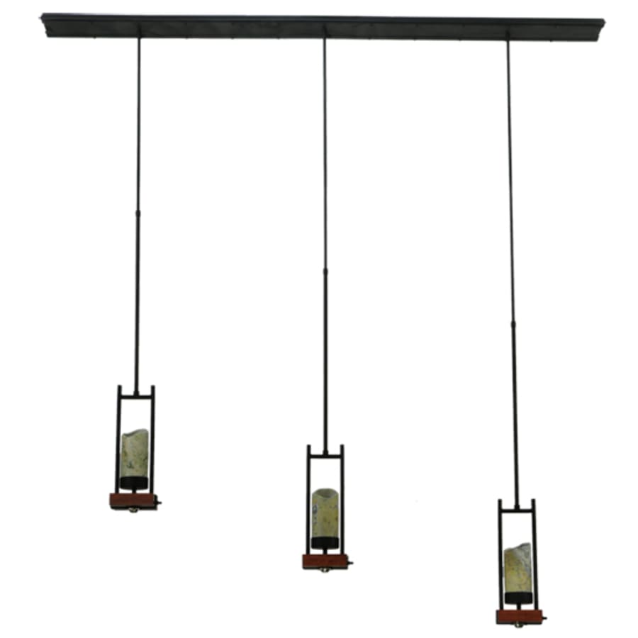 Meyda Tiffany Grand Terrace 3 Light 6" Wide Pillar Candle Multi Light Pendant
