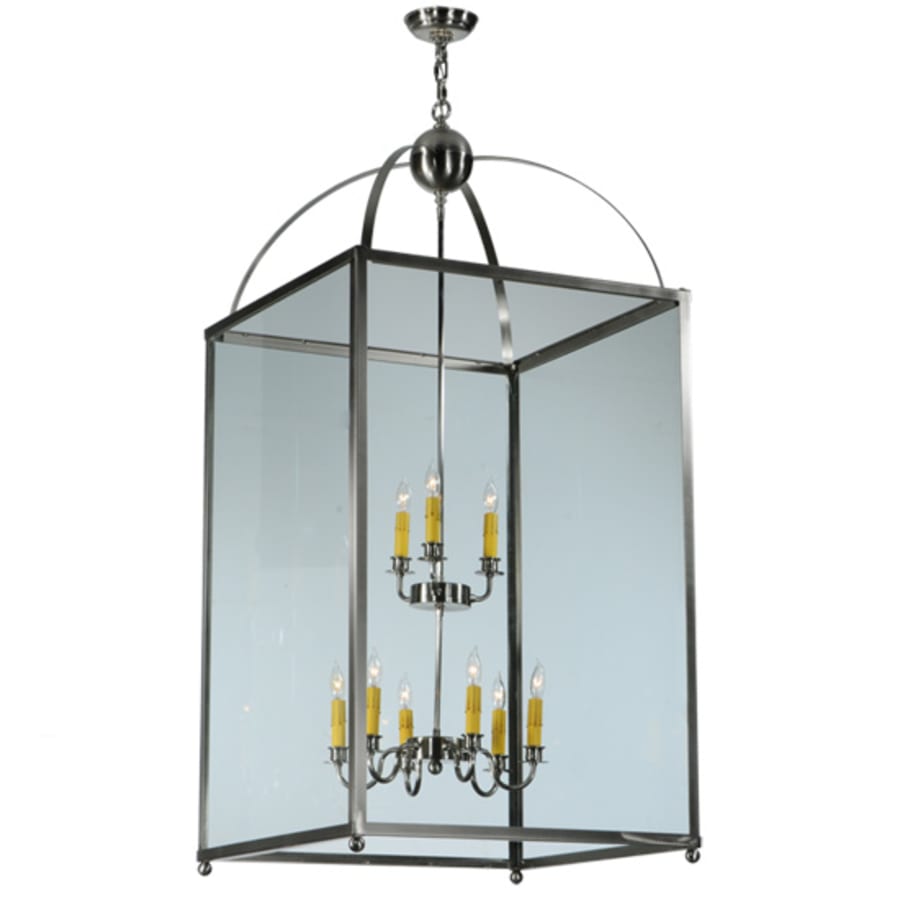 Meyda Tiffany Pavilion 9 Light 34" Wide Taper Candle Pendant