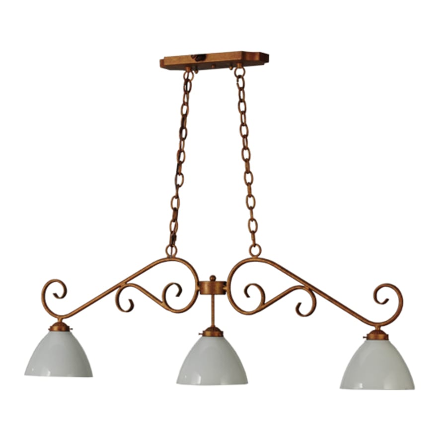 Meyda Tiffany Mona 3 Light 49" Wide Linear Pendant