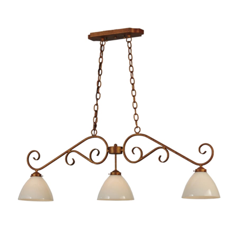 Meyda Tiffany Mona 3 Light 49" Wide Linear Pendant