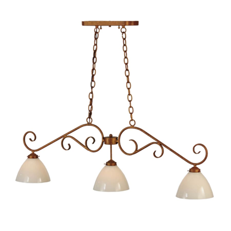 Meyda Tiffany Mona 3 Light 49" Wide Linear Pendant
