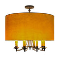 Meyda Tiffany Muirfield 8 Light 42" Wide Taper Candle Pendant