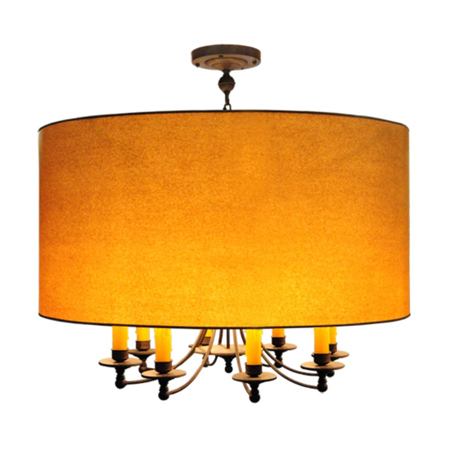 Meyda Tiffany Muirfield 8 Light 42" Wide Taper Candle Pendant