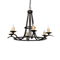 Meyda Tiffany Octavia 6 Light 36" Wide Taper Candle Style Chandelier