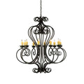 Meyda Tiffany Fernando 10 Light 42" Wide Taper Candle Style Chandelier