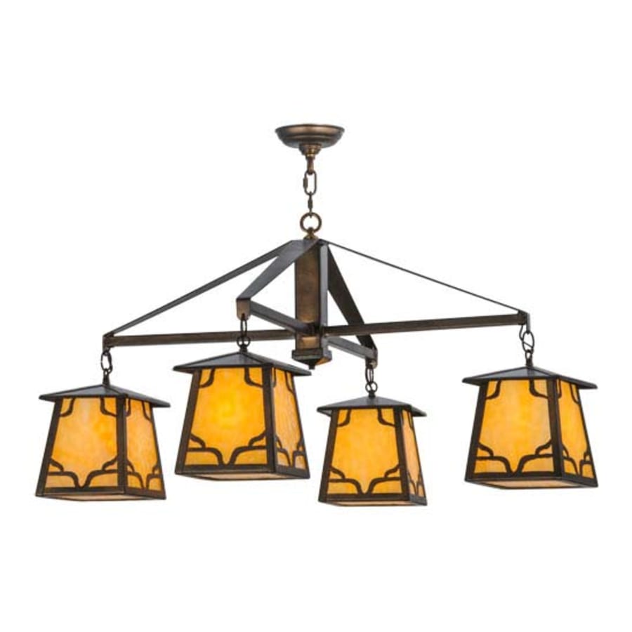 Meyda Tiffany Kirkpatrick 4 Light 41" Wide Chandelier