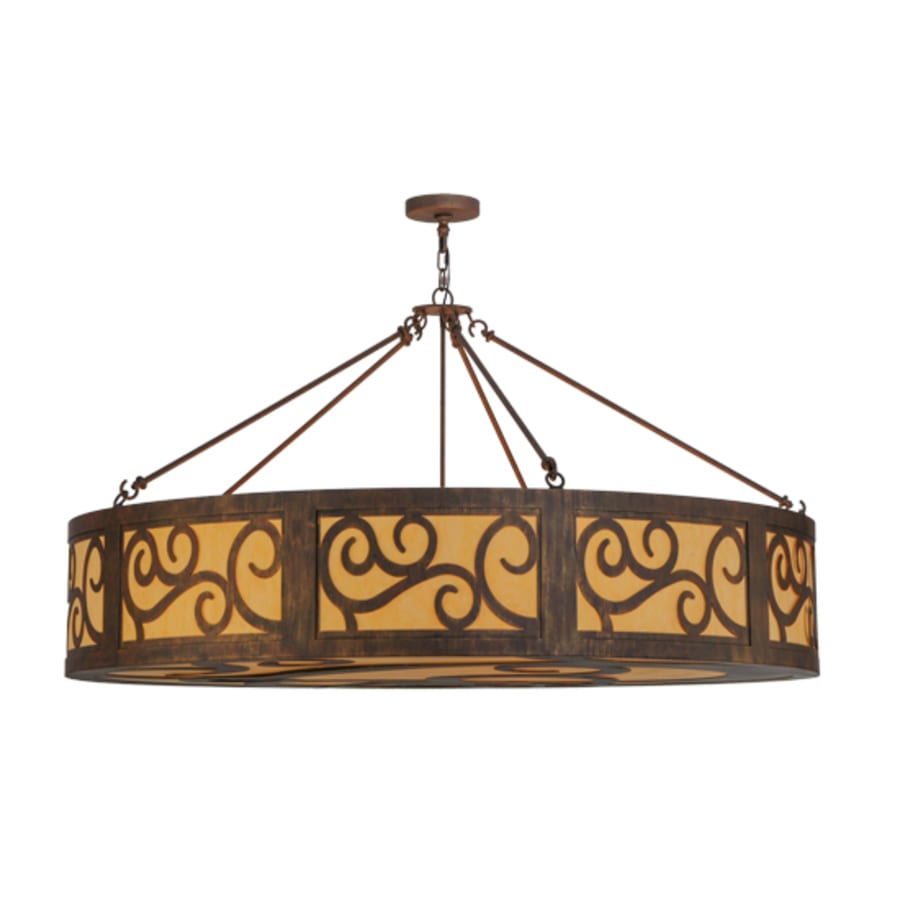 Meyda Tiffany Dean 12 Light 60" Wide Suspension Pendant
