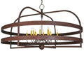 Meyda Tiffany Aldari 12 Light 61" Wide Taper Candle Ring Chandelier
