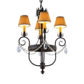 Meyda Tiffany Antonia 4 Light 19" Wide Multi Light Pendant