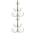 Meyda Tiffany Cheal 40 Light 78" Wide Taper Candle Style Chandelier