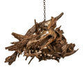 Meyda Tiffany Driftwood 38" Wide Abstract Pendant