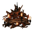 Meyda Tiffany Driftwood 7 Light 30" Wide Abstract Chandelier