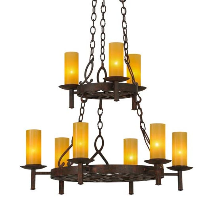 Meyda Tiffany Newcastle 9 Light 33" Wide Chandelier