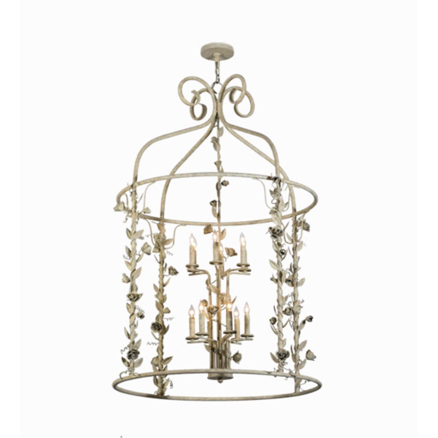 Meyda Tiffany Rosa 12 Light 42" Wide Taper Candle Pendant