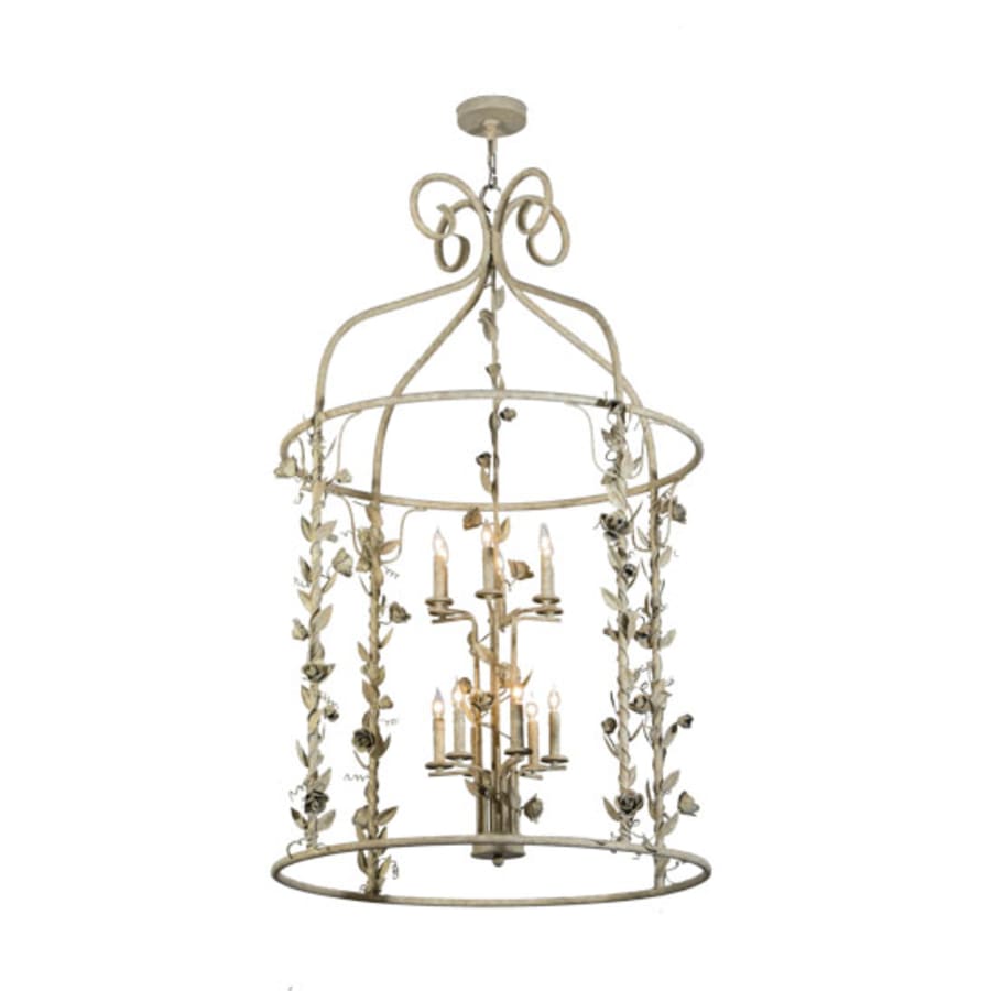 Meyda Tiffany Rosa 12 Light 42" Wide Taper Candle Pendant