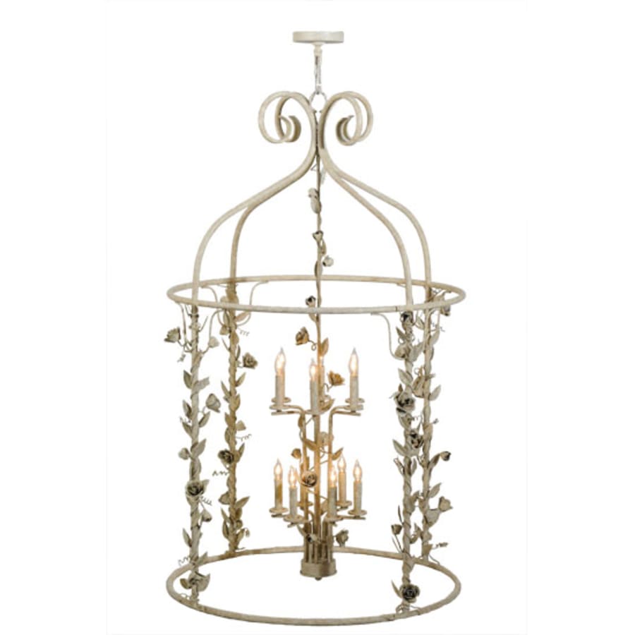 Meyda Tiffany Rosa 12 Light 42" Wide Taper Candle Pendant