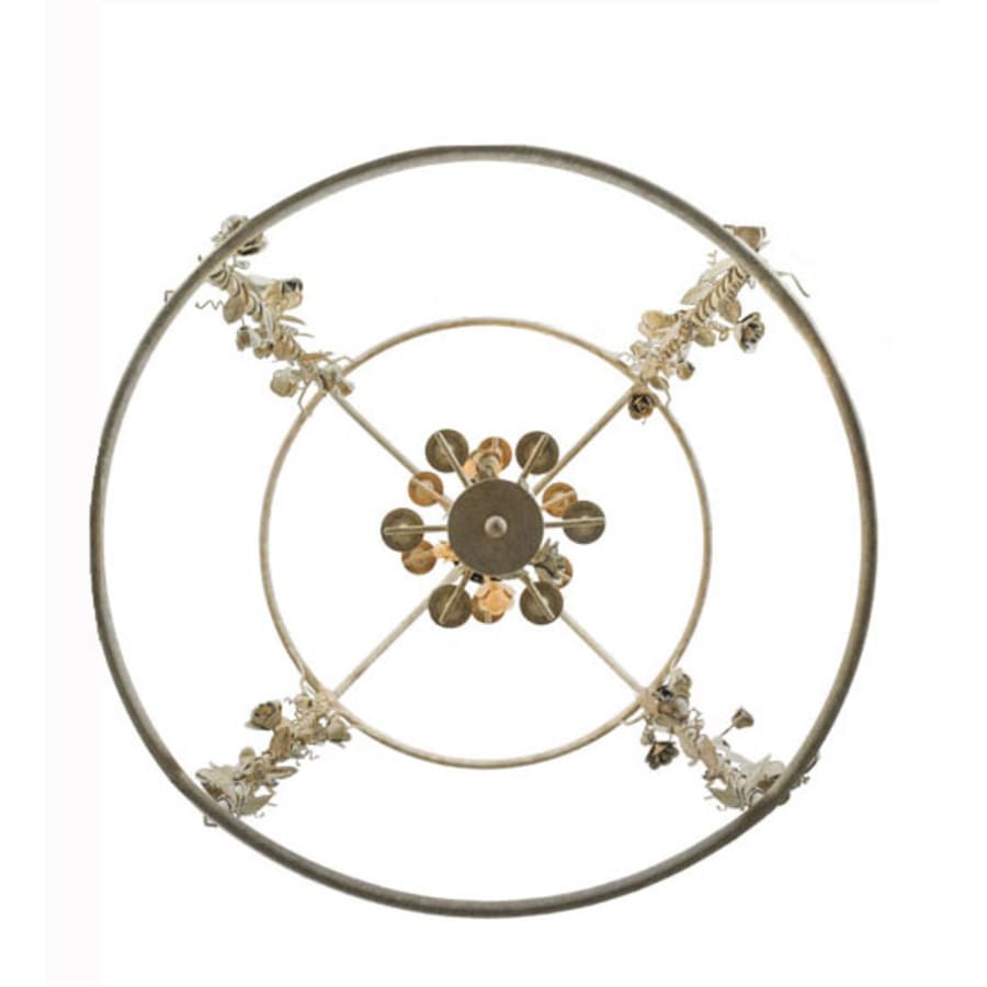 Meyda Tiffany Rosa 12 Light 42" Wide Taper Candle Pendant