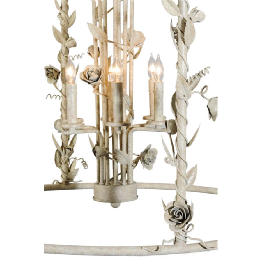 Meyda Tiffany Rosa 12 Light 42" Wide Taper Candle Pendant