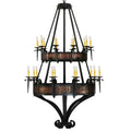 Meyda Tiffany Costello 20 Light 48" Wide Taper Candle Style Chandelier