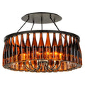 Meyda Tiffany Tuscan Vineyard 12 Light 38" Wide Ring Chandelier