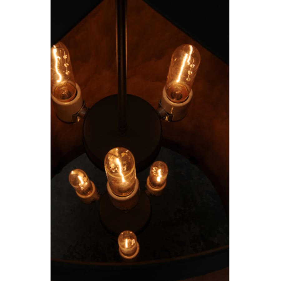 Meyda Tiffany Beartooth 6 Light 19" Wide Pendant