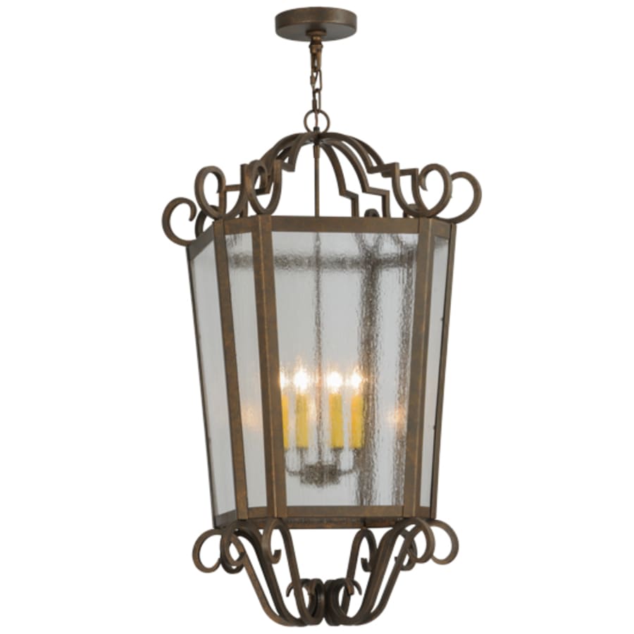 Meyda Tiffany Marin 6 Light 26" Wide Taper Candle Pendant