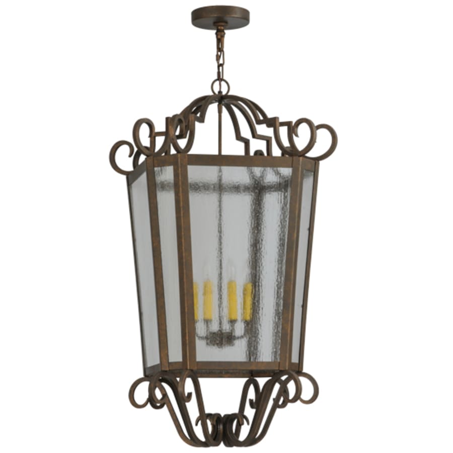 Meyda Tiffany Marin 6 Light 26" Wide Taper Candle Pendant