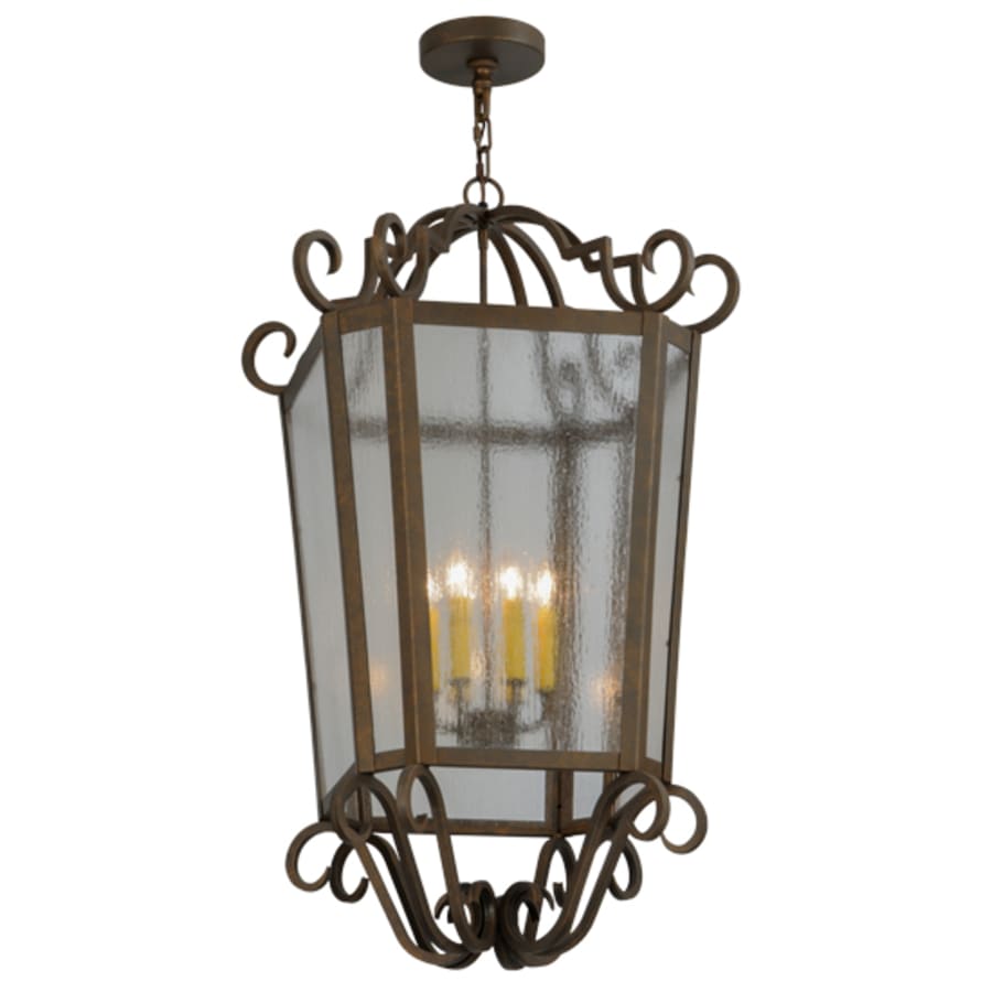Meyda Tiffany Marin 6 Light 26" Wide Taper Candle Pendant