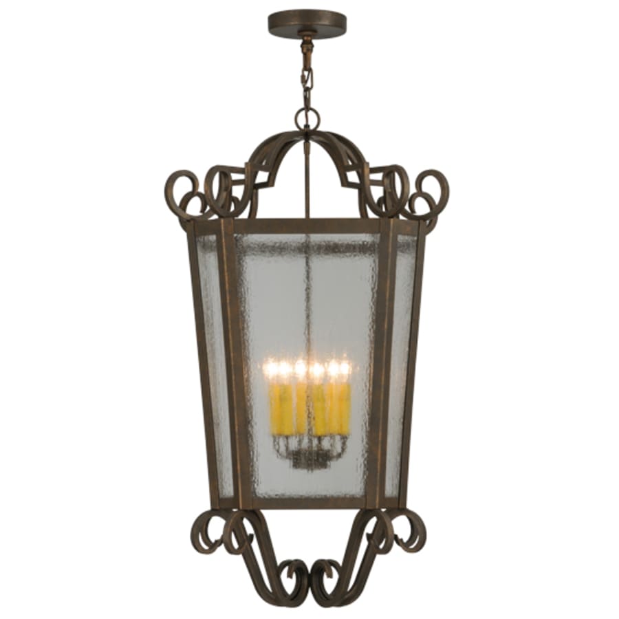 Meyda Tiffany Marin 6 Light 26" Wide Taper Candle Pendant