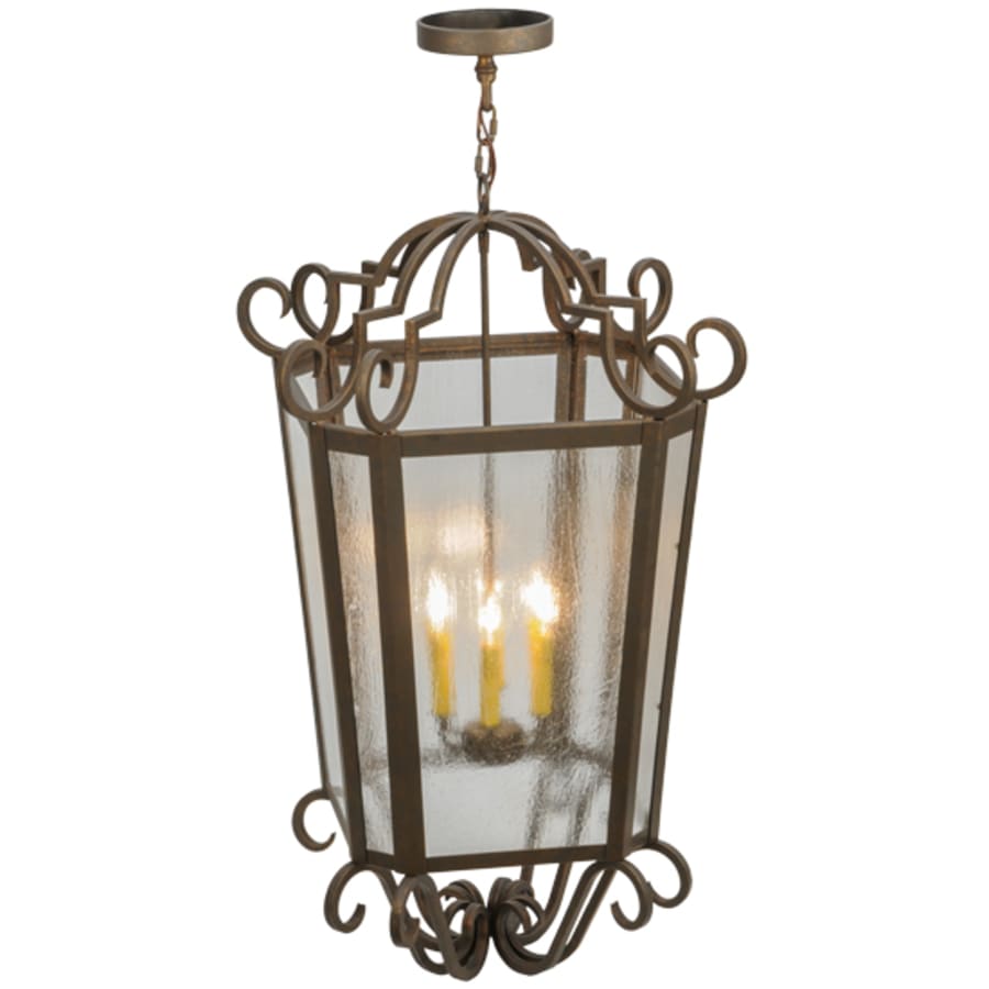 Meyda Tiffany Marin 6 Light 26" Wide Taper Candle Pendant