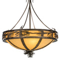 Meyda Tiffany Lone Pine 3 Light 20" Wide Pendant