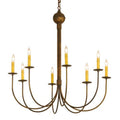 Meyda Tiffany Cheal 8 Light 36" Wide Taper Candle Style Chandelier