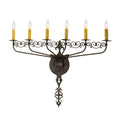 Meyda Tiffany Almonte 6 Light 26" Tall Wall Sconce