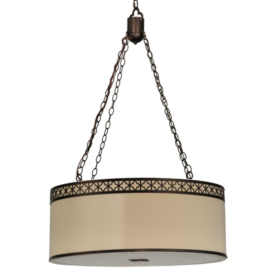 Meyda Tiffany Cilindro 8 Light 30" Wide Suspension Pendant