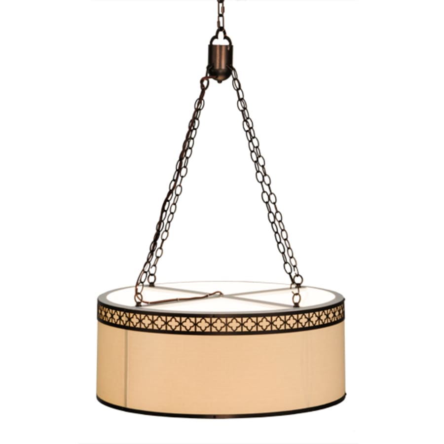 Meyda Tiffany Cilindro 8 Light 30" Wide Suspension Pendant
