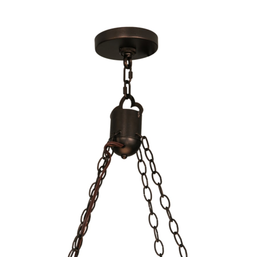 Meyda Tiffany Cilindro 8 Light 30" Wide Suspension Pendant