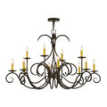 Meyda Tiffany Cypress 12 Light 48" Wide Taper Candle Style Chandelier