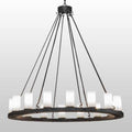 Meyda Tiffany Loxley 16 Light 60" Wide Ring Chandelier