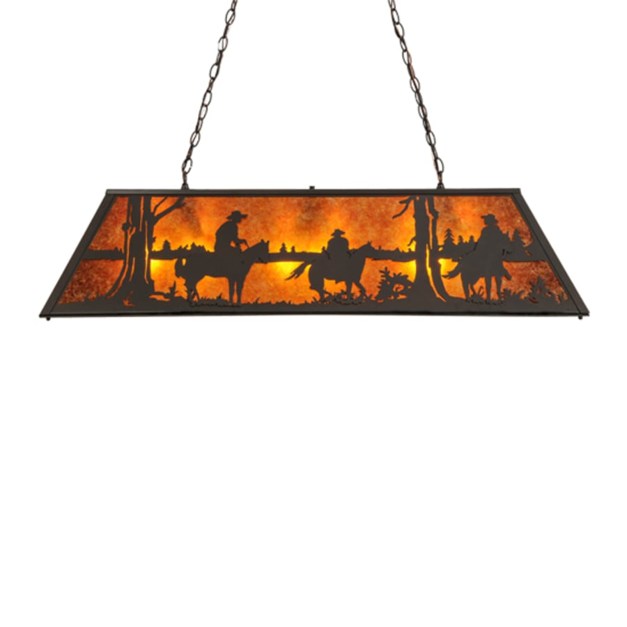 Meyda Tiffany Personalized 9 Light 48" Wide Linear Pendant