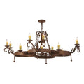 Meyda Tiffany Andorra 12 Light 60" Wide Taper Candle Style Chandelier