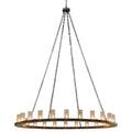 Meyda Tiffany Loxley 24 Light 72" Wide Ring Chandelier