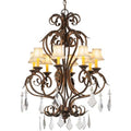 Meyda Tiffany Josephine 8 Light 30" Wide Chandelier