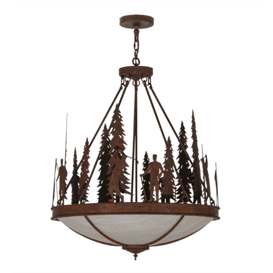 Meyda Tiffany Ironwood 5 Light 30" Wide Pendant