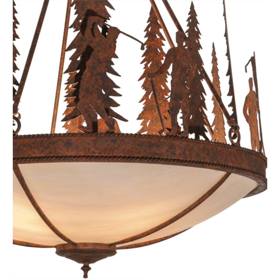 Meyda Tiffany Ironwood 5 Light 30" Wide Pendant