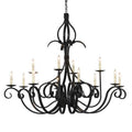Meyda Tiffany Cypress 40 Light 54" Wide Taper Candle Style Chandelier