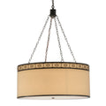 Meyda Tiffany Cilindro 6 Light 37" Wide Suspension Pendant