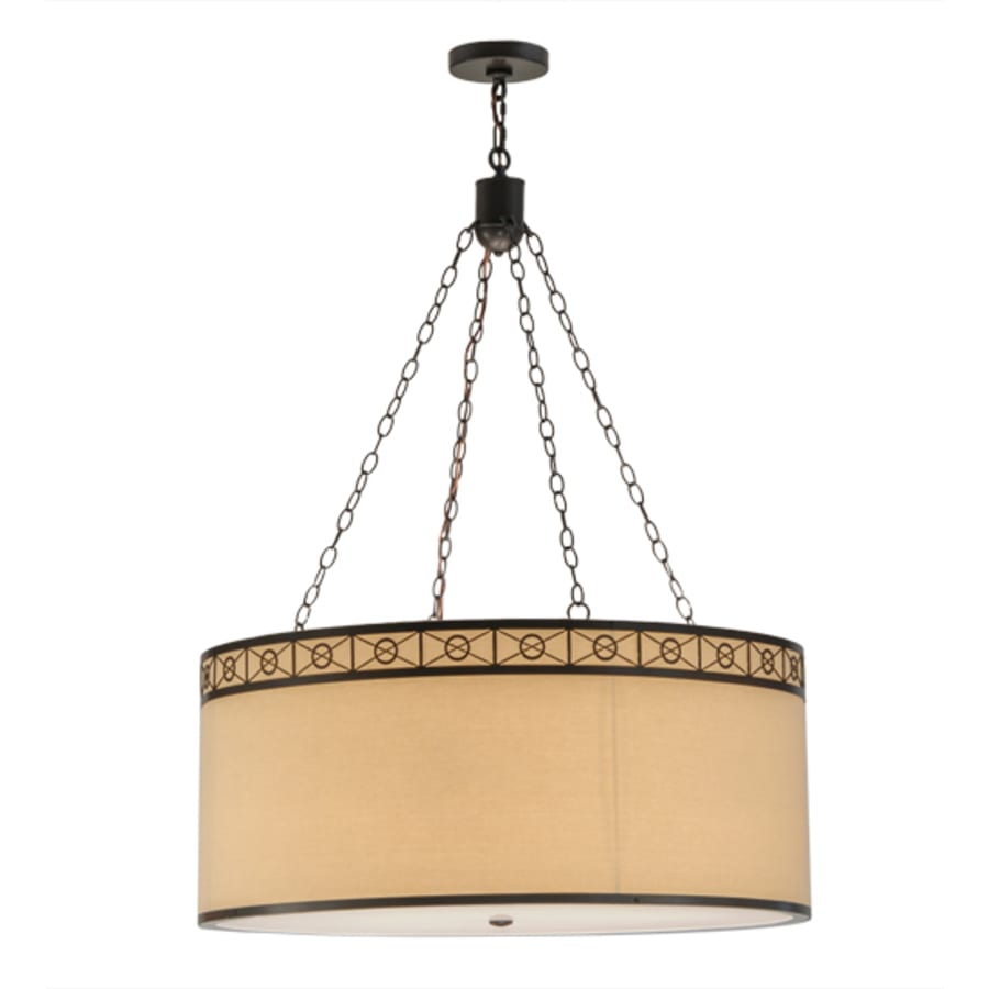 Meyda Tiffany Cilindro 6 Light 37" Wide Suspension Pendant